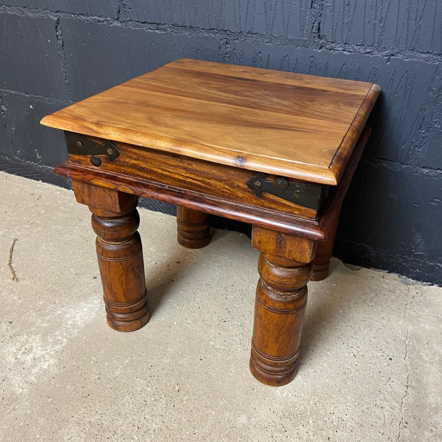 Jali Sheesham Thakat Coffee Table - Square