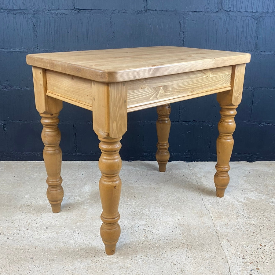Traditional Farmhouse Pine Kitchen Table