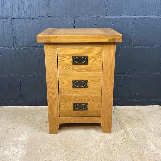 Country Oak Bedside Table