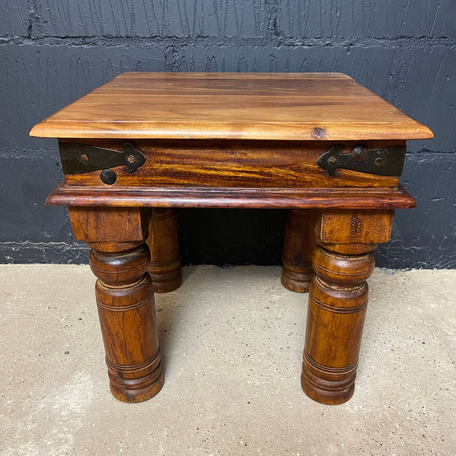 Jali Sheesham Thakat Coffee Table - Square